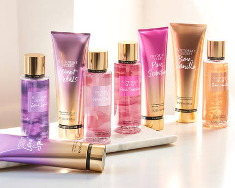 Set colonia y crema - victoria secret - bath & body works