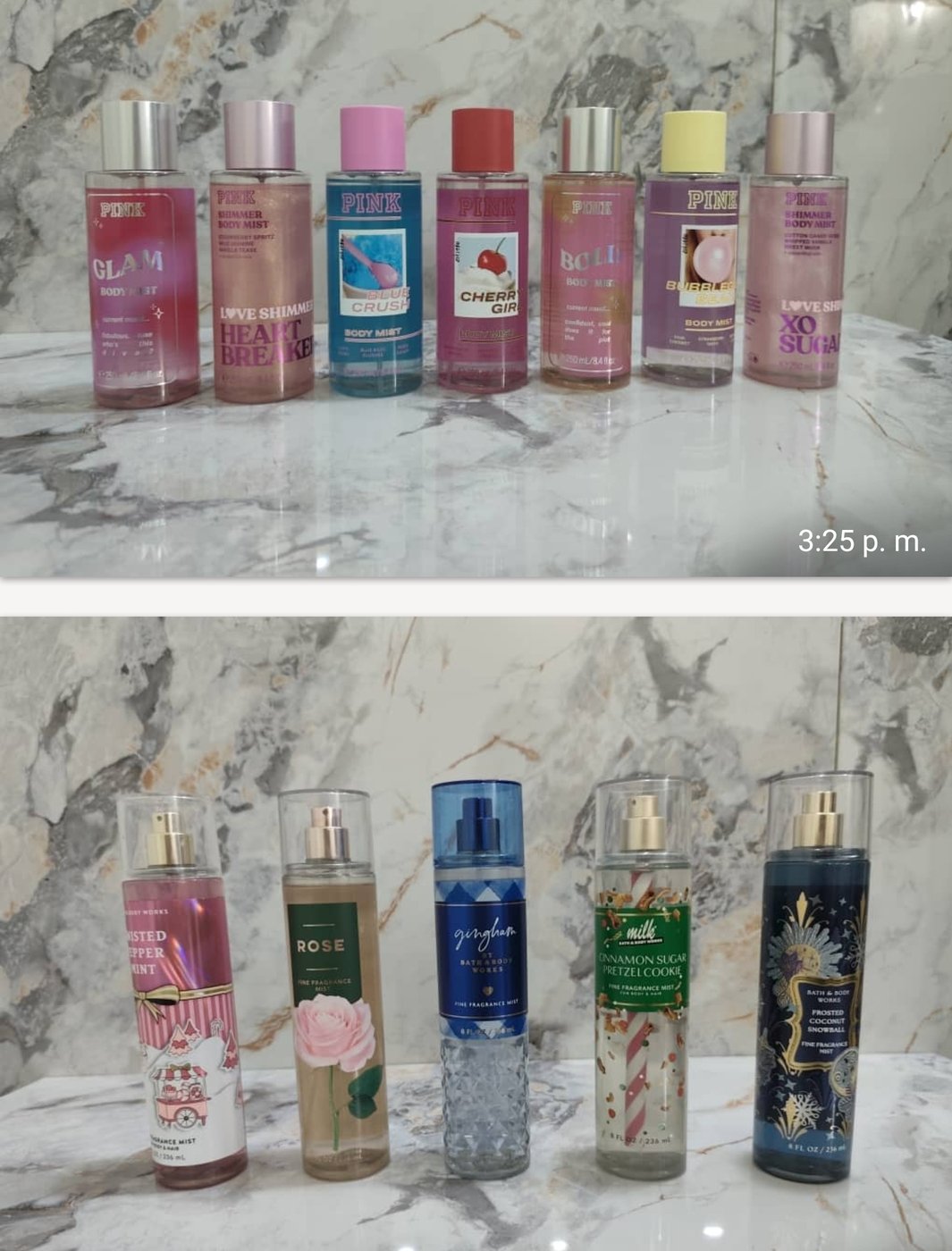Colonias bath & body works - victoria secret - pink